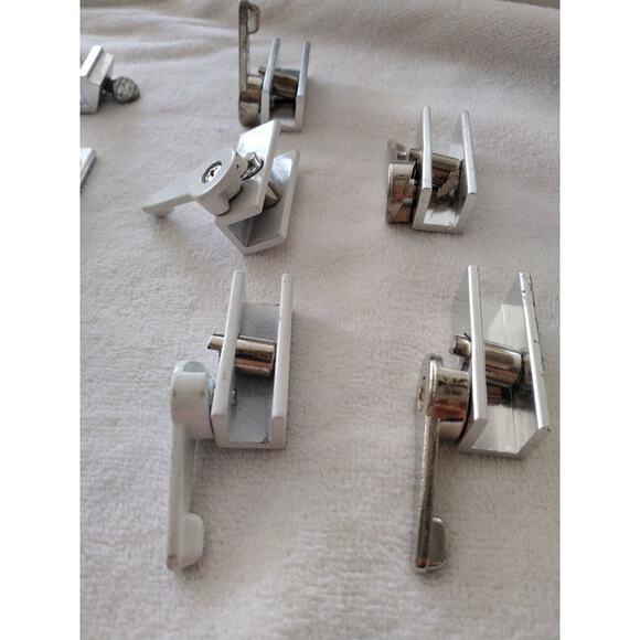 9 pcs Security Sliding Window Stopper Safety Sash Lock Sliding Locks - Picture 3 of 3